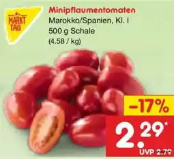 Netto Marken-Discount MARKT TAG Minipflaumentomaten Angebot