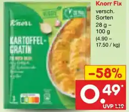 Netto Marken-Discount Knorr Fix Angebot
