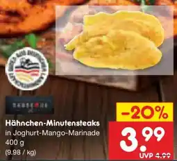 Netto Marken-Discount Hähnchen-Minutensteaks Angebot