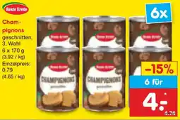 Netto Marken-Discount Beste Ernte Champignons Angebot