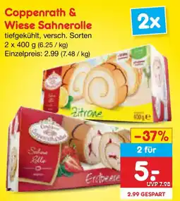 Netto Marken-Discount Coppenrath & Wiese Sahnerolle Angebot