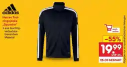 Netto Marken-Discount adidas Herren Trai- ningsjacke Squadra" Angebot