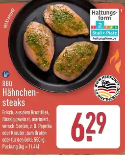 Aldi Nord BBQ Hähnchen steaks Angebot