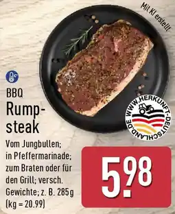 Aldi Nord BBQ Rumpsteak Angebot