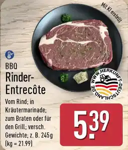 Aldi Nord BBQ Rinder Entrecôte Angebot