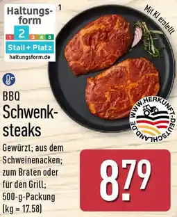 Aldi Nord BBQ Schwenk steaks Angebot