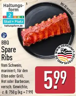 Aldi Nord BBQ Spare Ribs Angebot