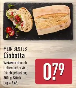 Aldi Nord MEIN BESTES Ciabatta Angebot