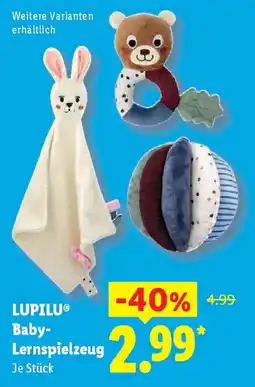 Lidl LUPILU Baby- Lernspielzeug Angebot