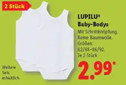 Lidl LUPILU Baby-Bodys Angebot