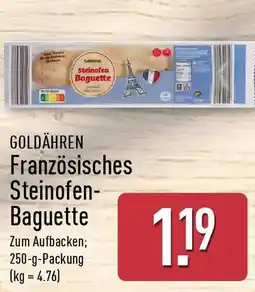 Aldi Nord GOLDÄHREN Französisches Steinofen- Baguette Angebot