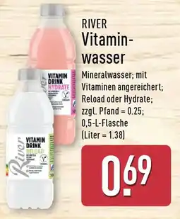 Aldi Nord RIVER Vitamin- Wasser Angebot
