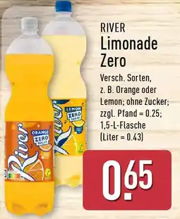Aldi Nord RIVER Limonade Zero Angebot