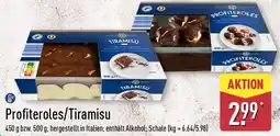 Aldi Nord Profiteroles/Tiramisu Angebot