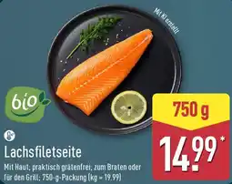 Aldi Nord Bio Lachsfiletseite Angebot