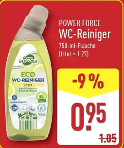 Aldi Nord POWER FORCE WC-Reiniger Angebot