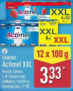 Aldi Nord DANONE Actimel XXL Angebot