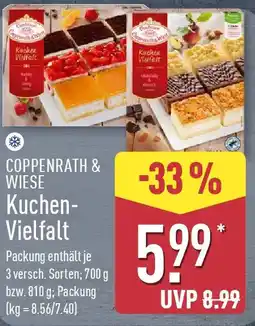 Aldi Nord COPPENRATH & WIESE Kuchen- Vielfalt Angebot