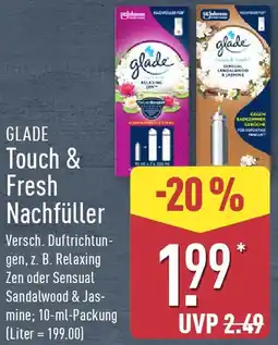 Aldi Nord GLADE Touch & Fresh Nachfüller Angebot