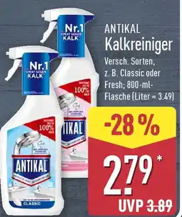 Aldi Nord ANTIKAL Kalkreiniger Angebot