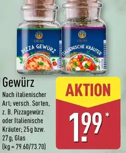 Aldi Nord Gewürz Angebot