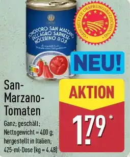 Aldi Nord San Marzano- Tomaten Angebot