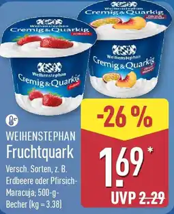 Aldi Nord WEIHENSTEPHAN Fruchtquark Angebot