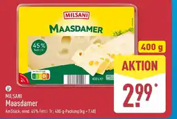 Aldi Nord MILSANI Maasdamer Angebot