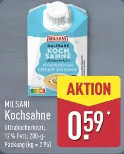 Aldi Nord MILSANI Kochsahne Angebot