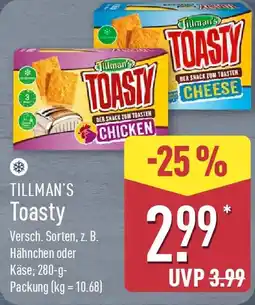 Aldi Nord TILLMAN'S Toasty Angebot