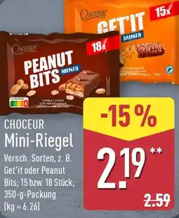 Aldi Nord CHOCEUR Mini-Riegel Angebot