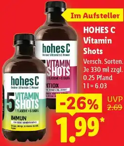 Lidl HOHES C Vitamin Shots Angebot