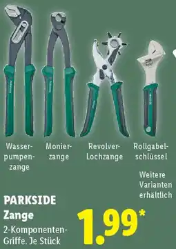 Lidl PARKSIDE Zange Angebot