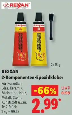Lidl REXXAN 2-Komponenten-Epoxidkleber Angebot