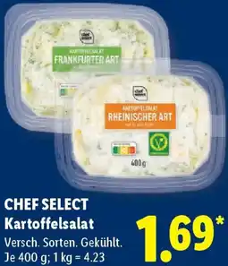 Lidl CHEF SELECT Kartoffelsalat Angebot