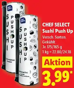 Lidl CHEF SELECT Sushi Push Up Angebot
