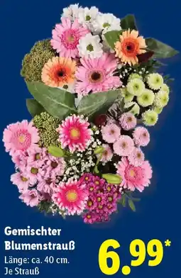 Lidl Gemischter Blumenstrauß Angebot