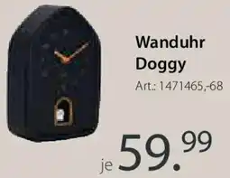 Zurbrüggen Wanduhr Doggy Angebot