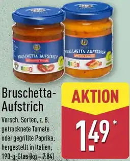 Aldi Nord Bruschetta Aufstrich Angebot