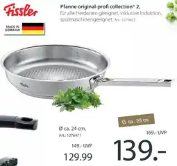 Zurbrüggen Fissler Pfanne original-profi collection 2 Angebot