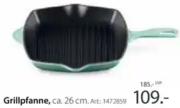 Zurbrüggen LE CREUSET Grillpfanne Angebot