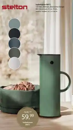 Zurbrüggen Stelton Isolierkanne EM77 Angebot