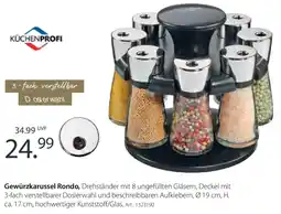 Zurbrüggen KÜCHENPROFI Gewürzkarussel Rondo Angebot