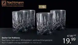 Zurbrüggen Nachtmann Becher-Set Noblesse Angebot