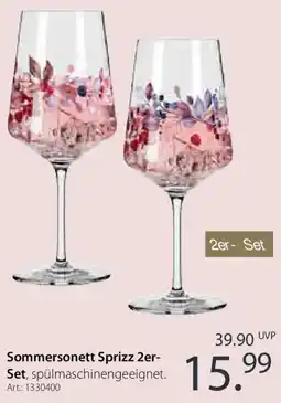 Zurbrüggen Sommersonett Sprizz 2er Set Angebot