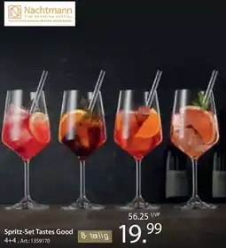 Zurbrüggen Nachtmann Spritz-Set Tastes Good Angebot
