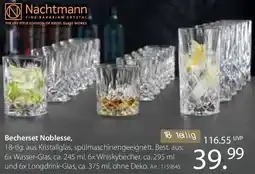 Zurbrüggen Nachtmann Becherset Noblesse Angebot