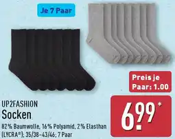 Aldi Nord UP2FASHION Socken Angebot