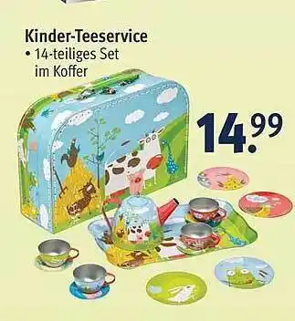 Rossmann Kinder-teeservice Angebot