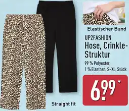 Aldi Nord UP2FASHION Hose, Crinkle Struktur Angebot